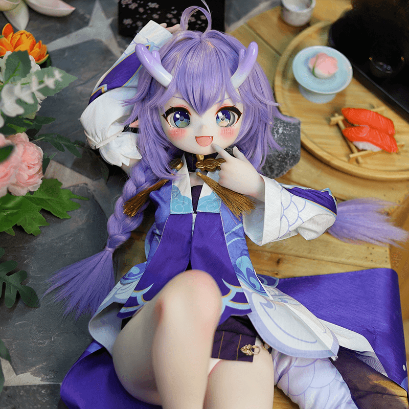 85cm White Dragon Game Action Figures Sex Doll