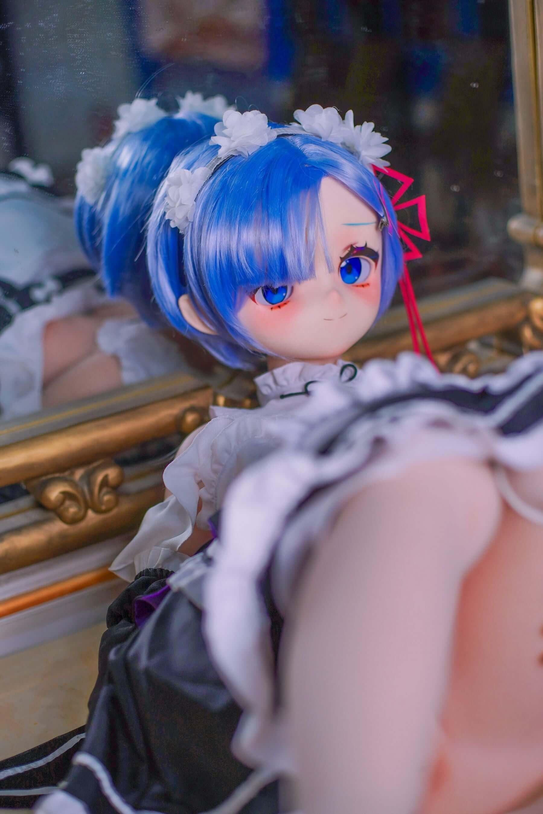 123cm Rem 1:2 Scale Re:Zero Anime Series Action Figure Sex Doll