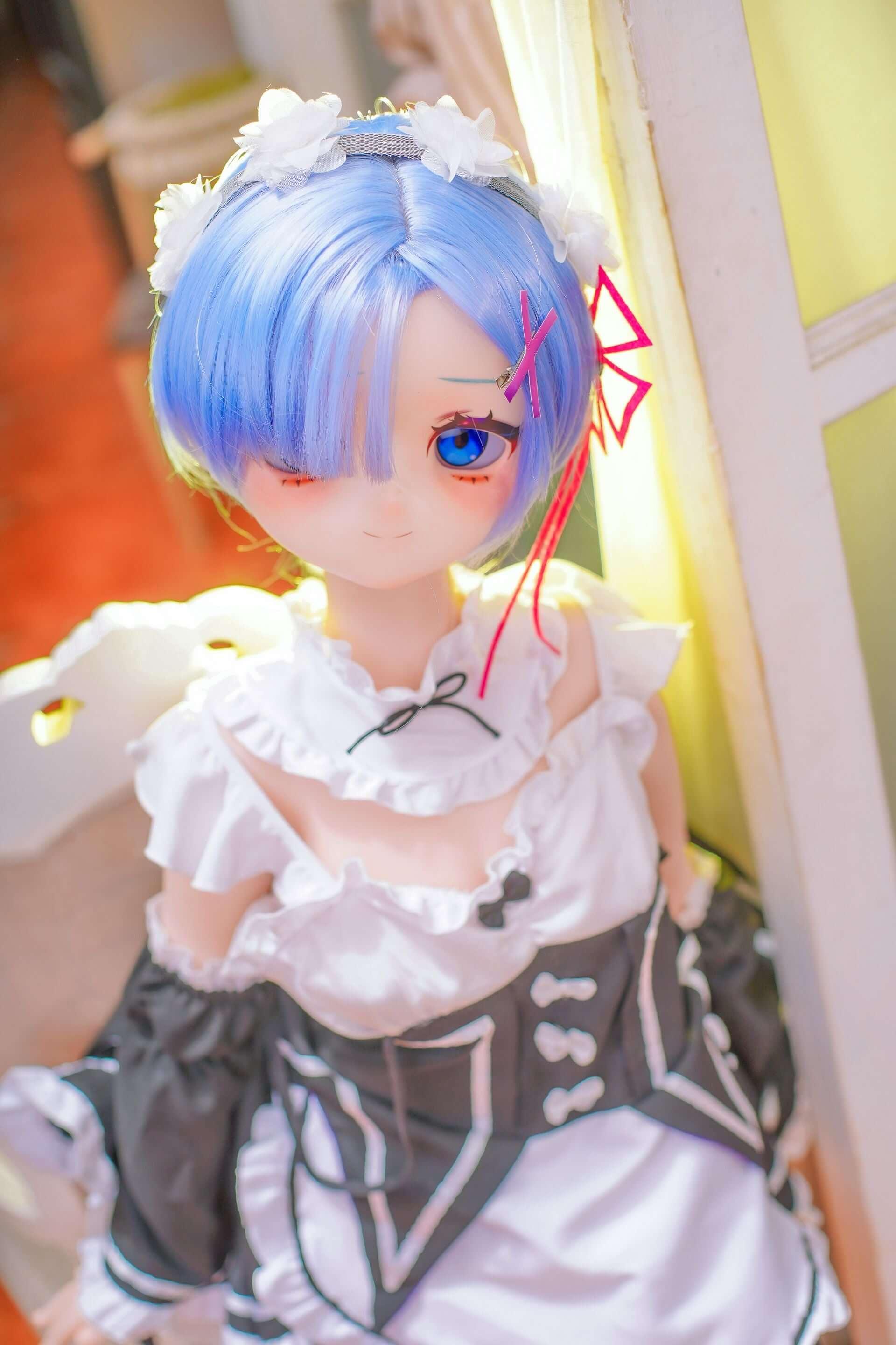 123cm Rem 1:2 Scale Re:Zero Anime Series Action Figure Sex Doll