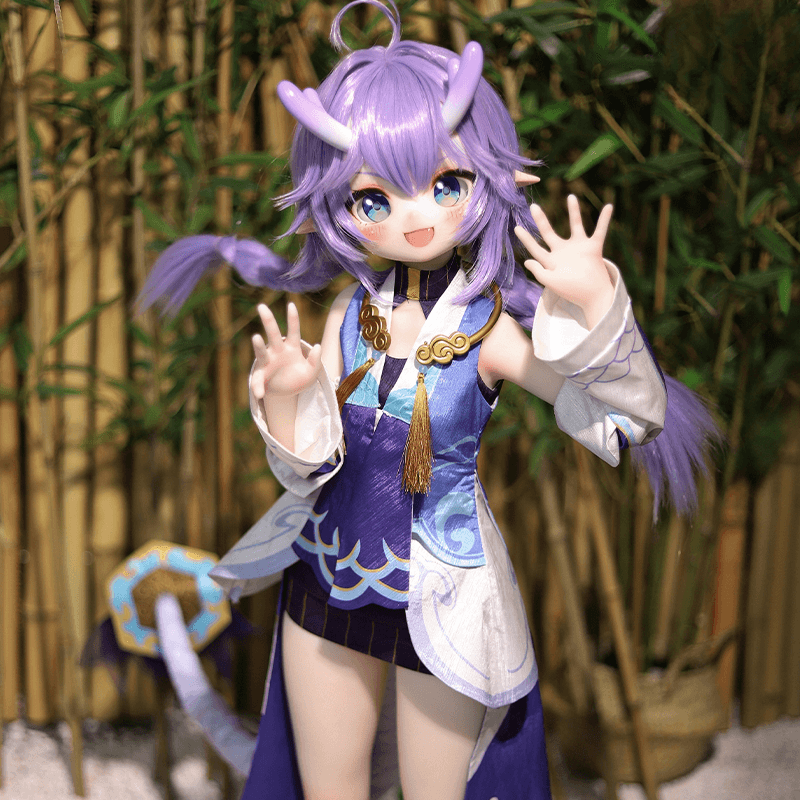 85cm White Dragon Game Action Figures Sex Doll