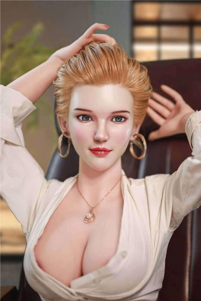 163cm Marilyn 1:1 Scale Silicone/TPE Large Breast Sex Doll