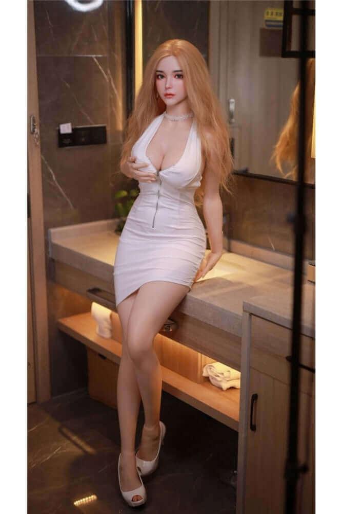 163cm Nathalie 1:1 Scale Silicone/TPE Large Breast Sex Doll
