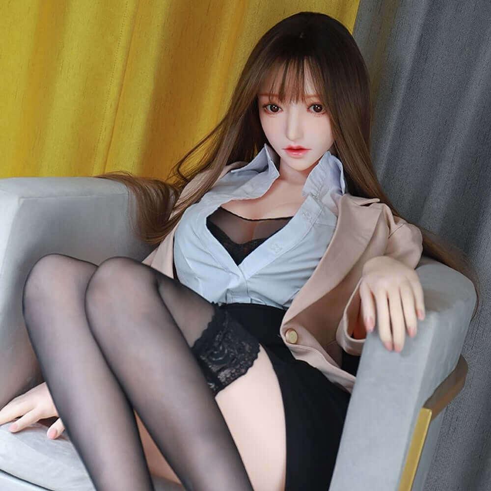 163cm Rolan 1:1 Scale Silicone/TPE Large Breast Sex Doll