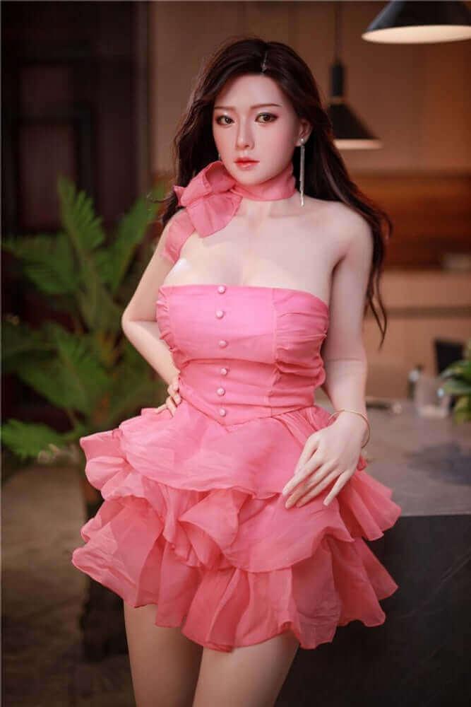 170cm Jie 1:1 Scale Silicone/TPE Large Breast Sex Doll