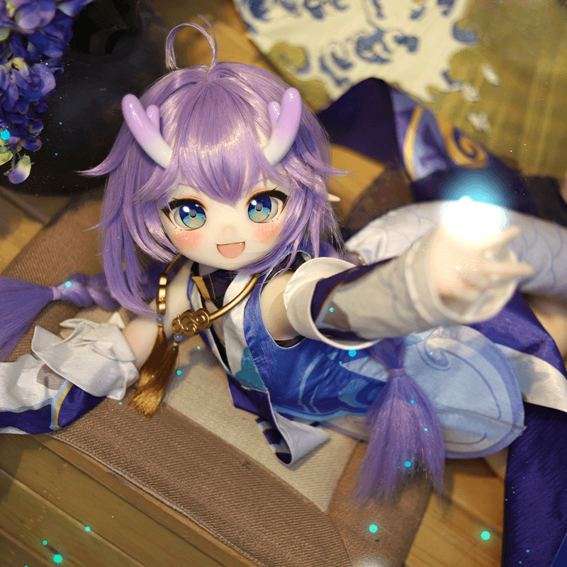 85cm White Dragon Game Action Figures Sex Doll