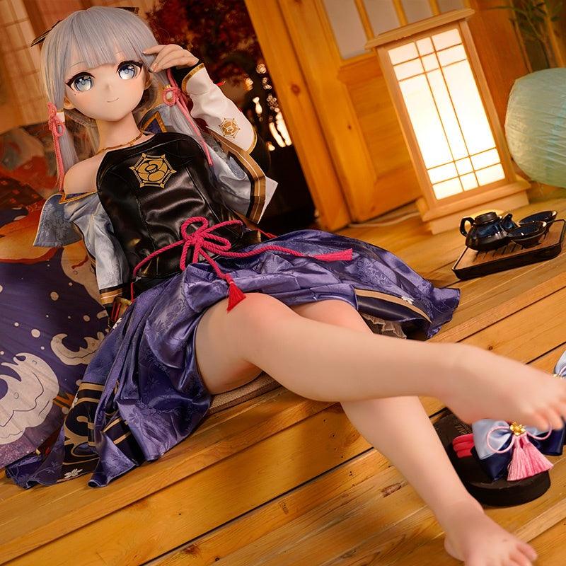 130cm Ayaka Action Figures Sex Doll(Wig)