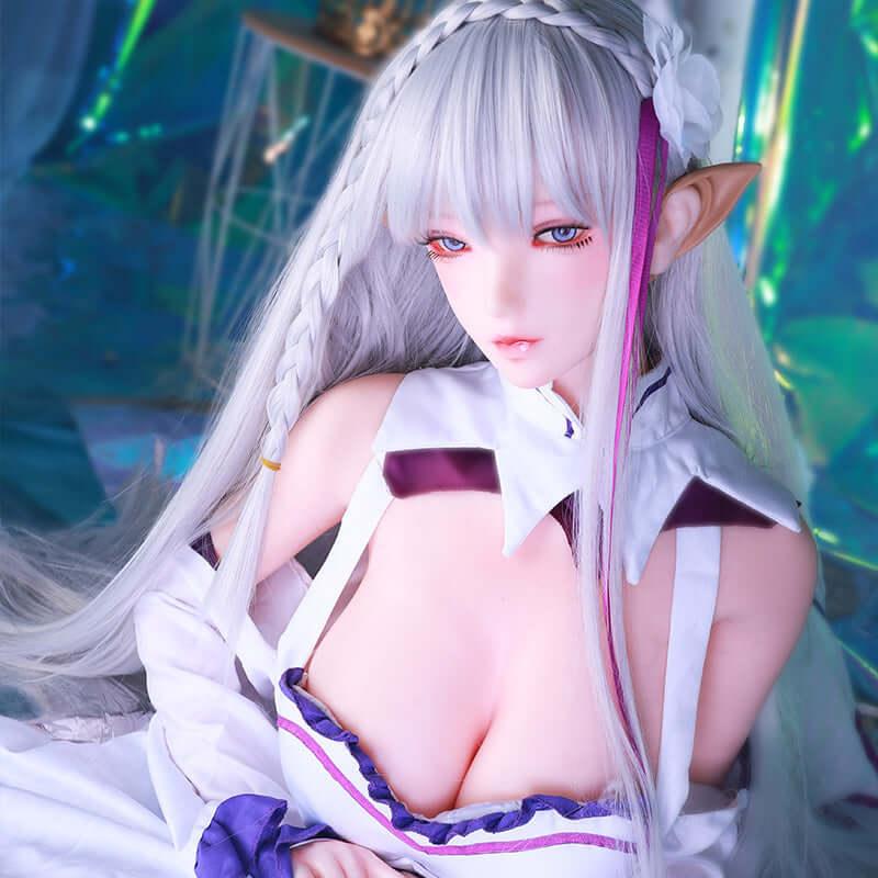 163cm Emilia Re:Zero Series 1:1 Scale Anime Series Action Figure