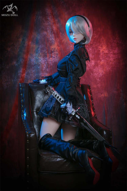 145cm 2Baby 1:1 Scale Silicone/TPE Medium Breast Sex Doll