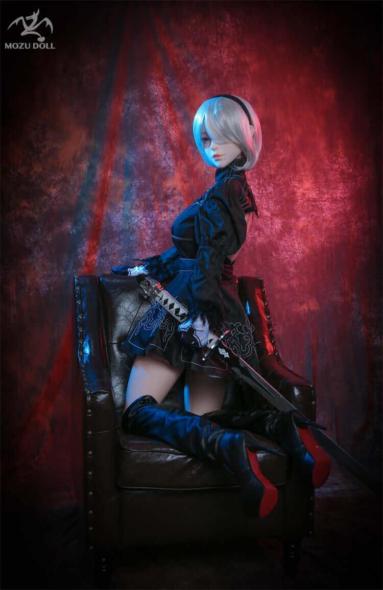 145cm 2Baby 1:1 Scale Silicone/TPE Medium Breast Sex Doll