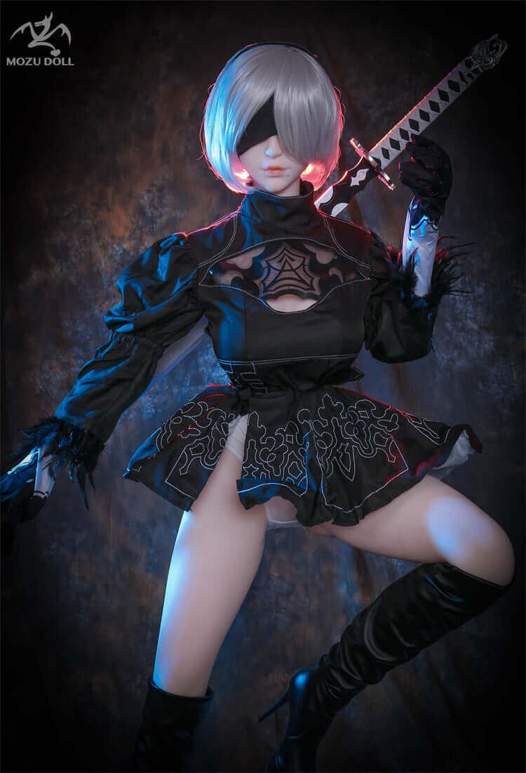 145cm 2Baby 1:1 Scale Silicone/TPE Medium Breast Sex Doll