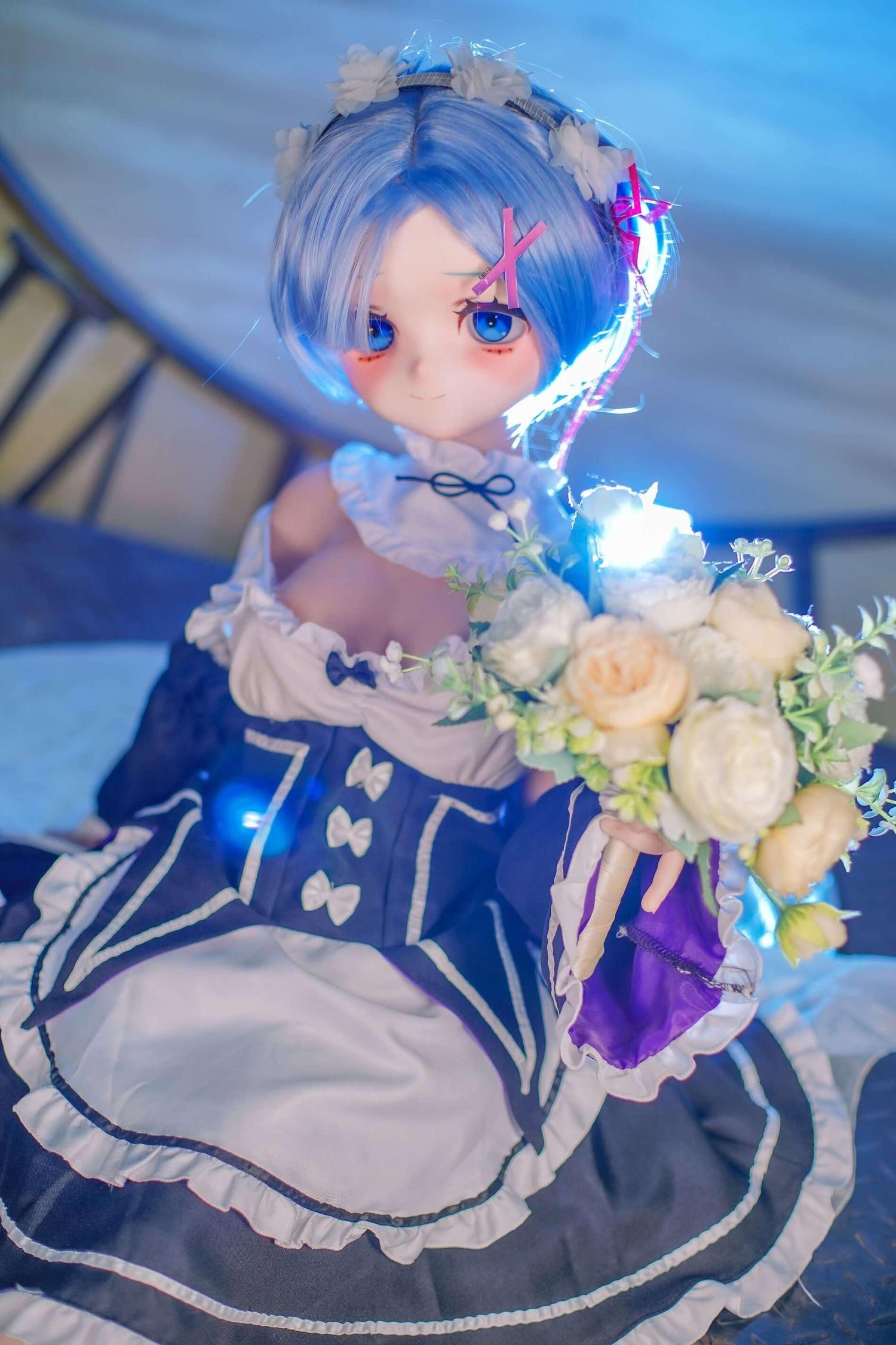 123cm Rem 1:2 Scale Re:Zero Anime Series Action Figure Sex Doll
