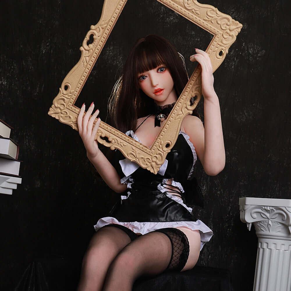 163cm Maid 1:1 Scale Silicone/TPE Large Breast Sex Doll