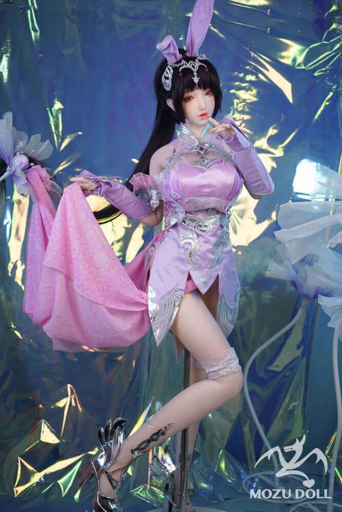 163cm Rabbit 1:1 Scale Silicone/TPE Large Breast Sex Doll
