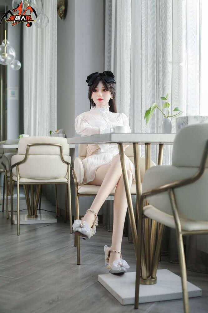 163cm Ailey 1:1 Scale Silicone/TPE Large Breast Sex Doll