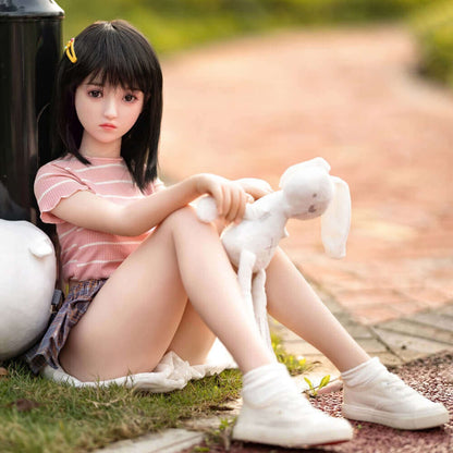 123cm Lian 1:1 Scale Silicone/TPE Large Breast Action Figure Doll