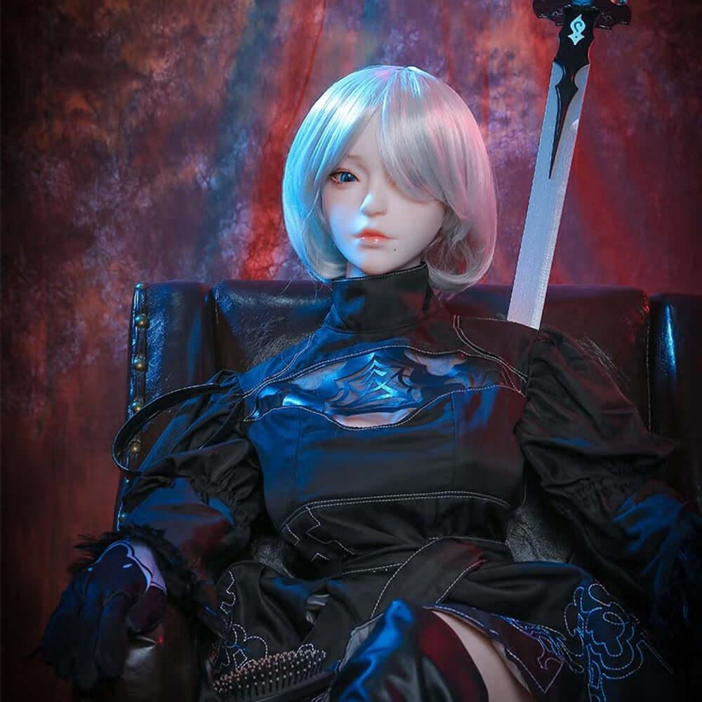 145cm 2Baby 1:1 Scale Silicone/TPE Medium Breast Sex Doll