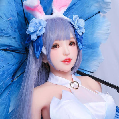 145cm Flora 1:1 Scale Silicone/TPE Large Breast Sex Doll