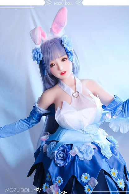 145cm Flora 1:1 Scale Silicone/TPE Large Breast Sex Doll