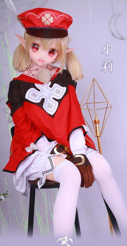 145cm Li 1:1 Scale Silicone/TPE Small Breast Sex Doll