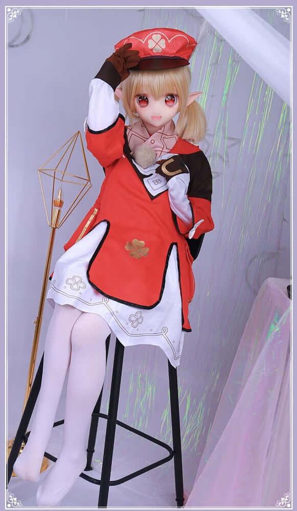 145cm Li 1:1 Scale Silicone/TPE Small Breast Sex Doll