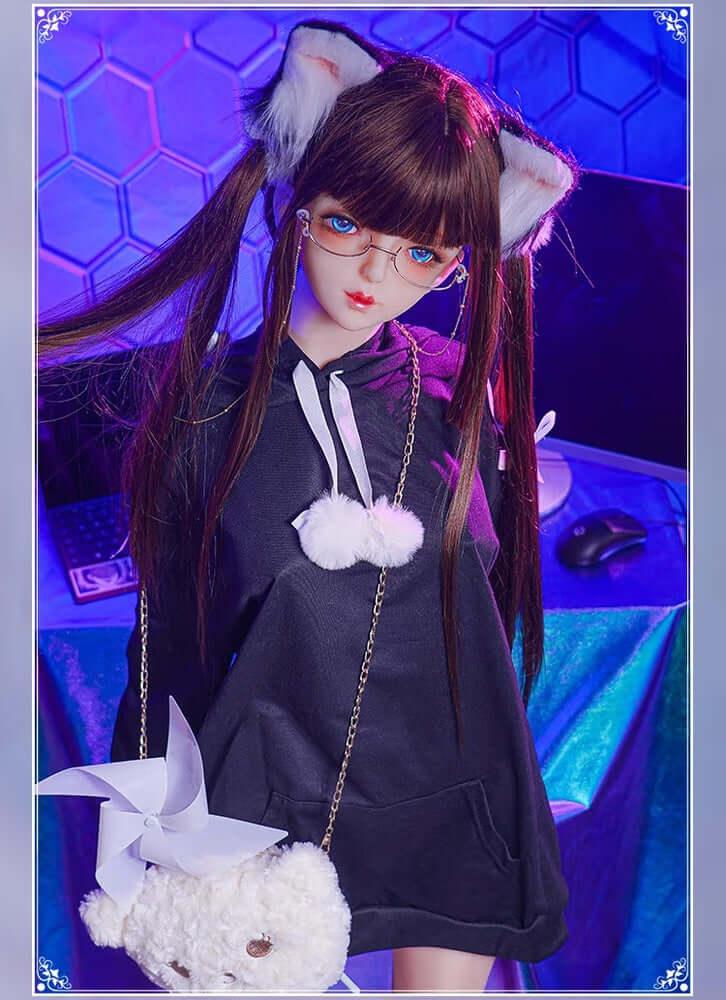 145cm Black Cat 2.0 1:1 Scale Silicone/TPE Small Breast Sex Doll