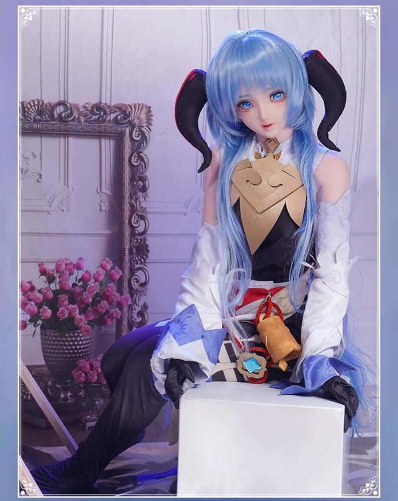 145cm Mumu 1:1 Scale Silicone/TPE Small Breast Sex Doll