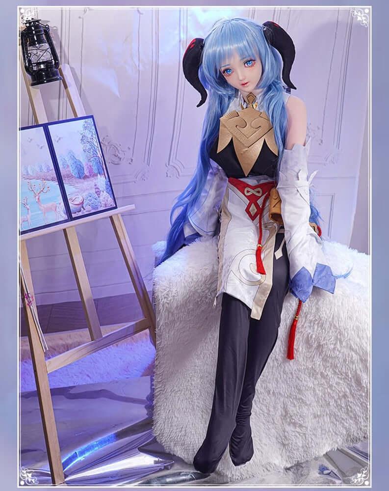 145cm Mumu 1:1 Scale Silicone/TPE Small Breast Sex Doll