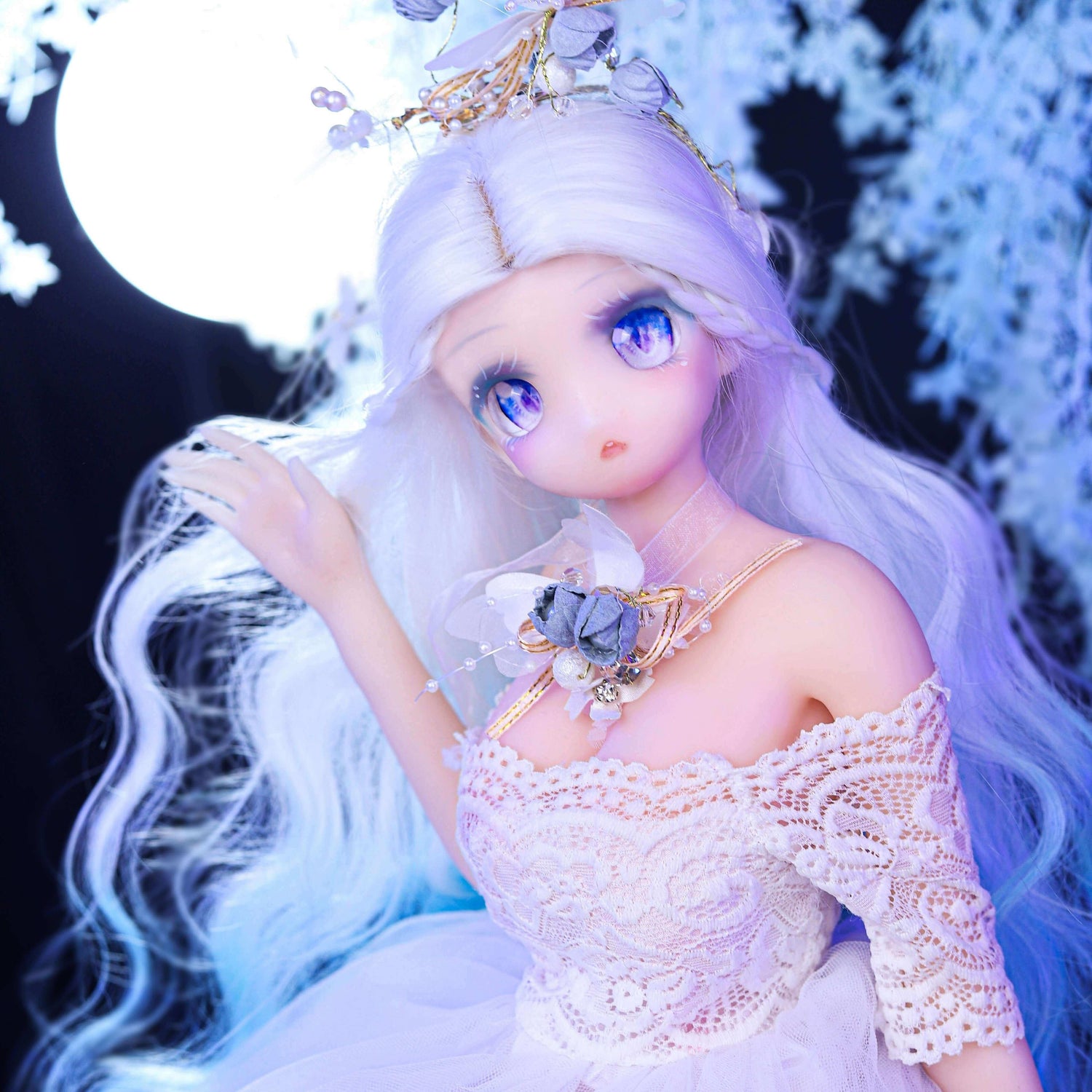 60cm JingJing Action Figure Doll Anime Series (Wig)