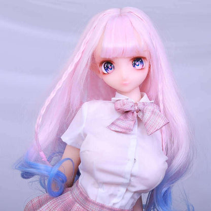 60cm Peach Action Figures Doll (Wig)