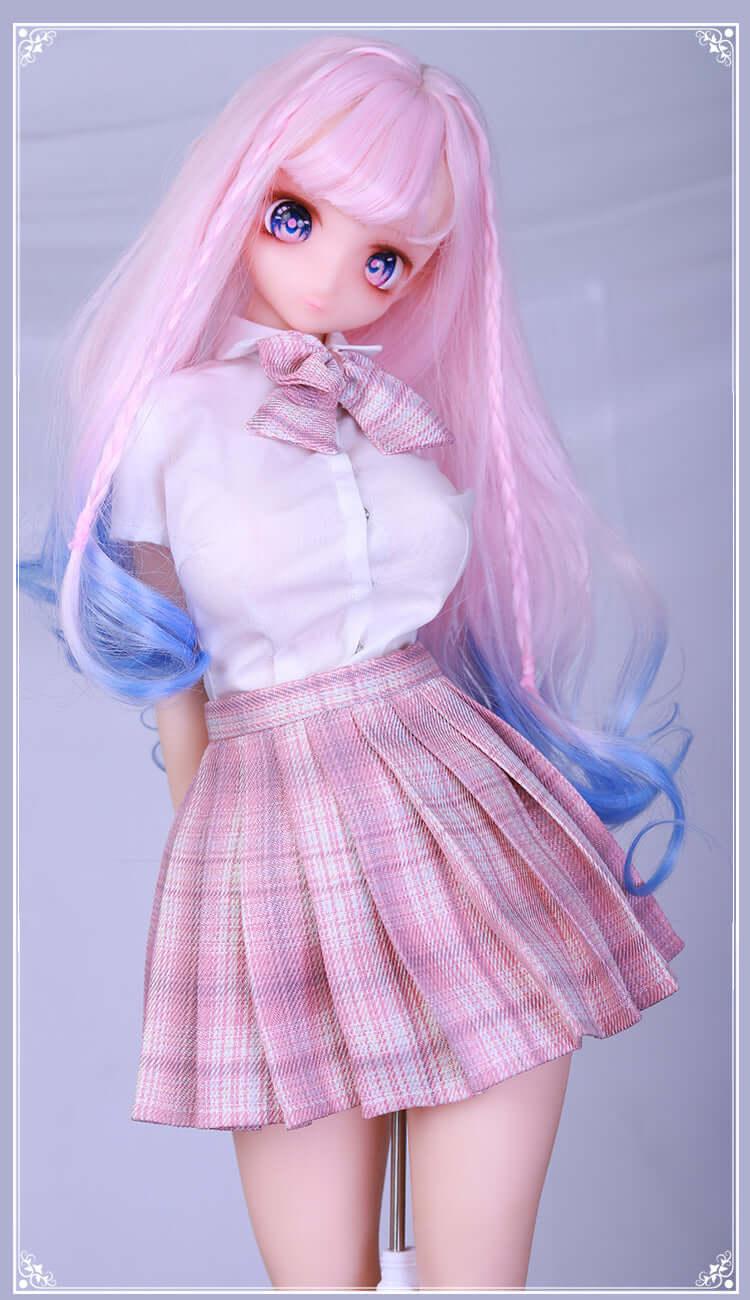 60cm Peach Action Figures Doll (Wig)
