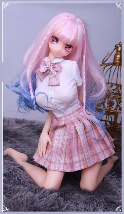 60cm Peach Action Figures Doll (Wig)